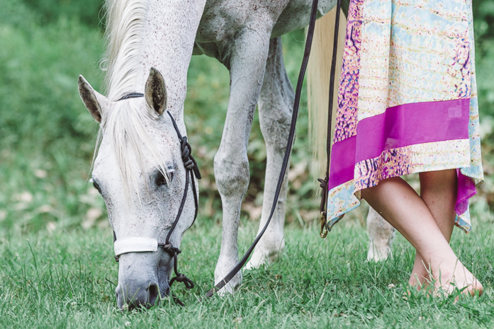 Portraits by Anna Smolens Purple Horse Design